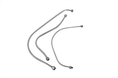 Chrome Oil Line Set