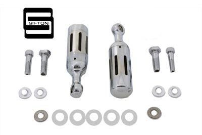Sifton Dual Canister Set Chrome
