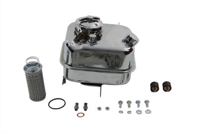 Chrome Oil Tank Kit