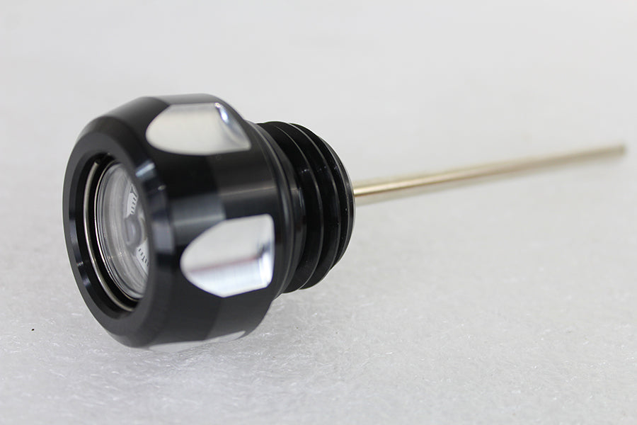 M8 Black and Machined Oil Temperature Dipstick