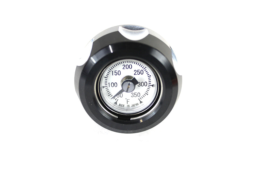 M8 Black and Machined Oil Temperature Dipstick