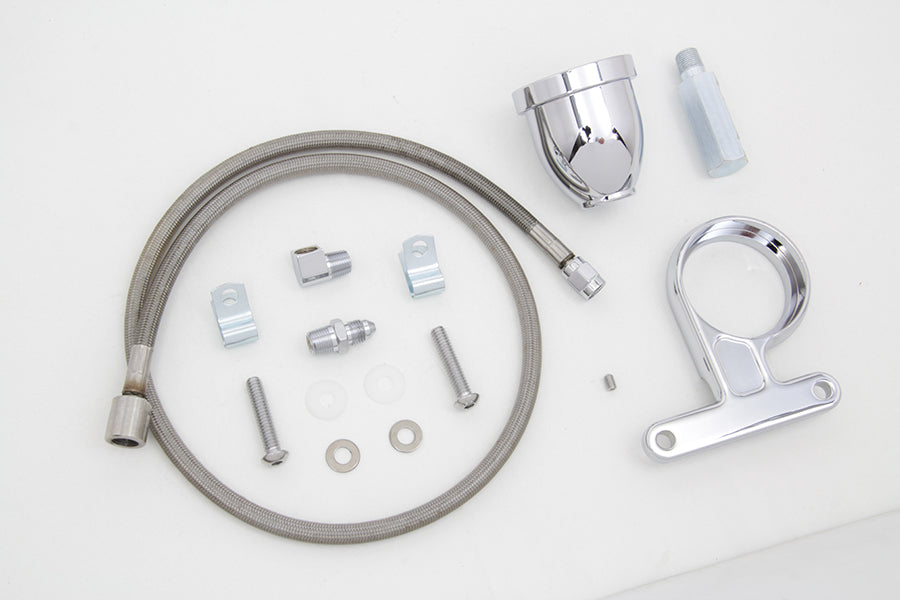 Rocker Box Oil Pressure Gauge Cup Kit