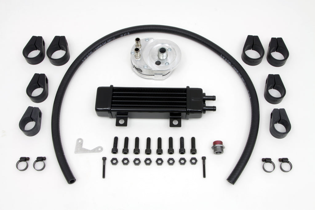 Jagg Slim Line Oil Kit Cooler with Adapter