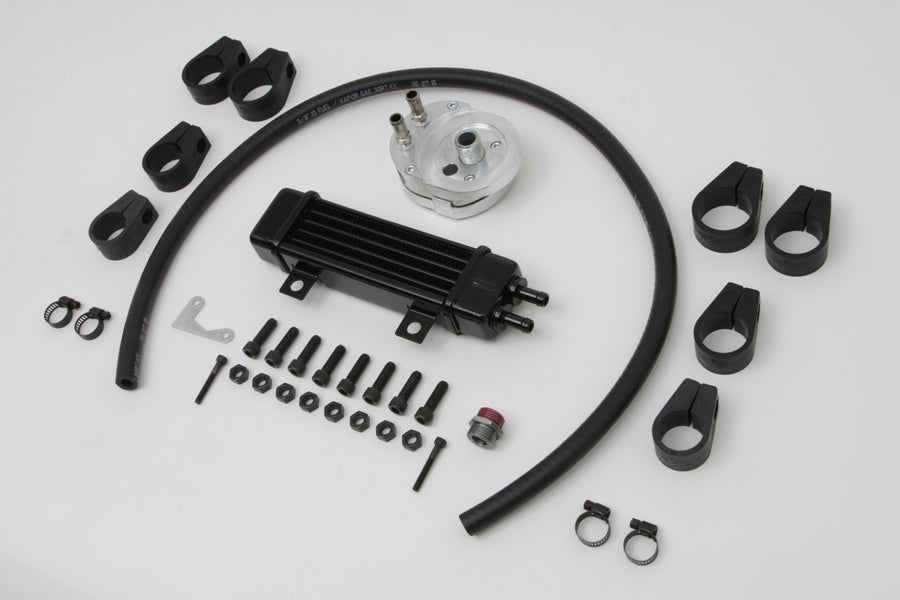 Jagg Slim Line Oil Kit Cooler with Adapter