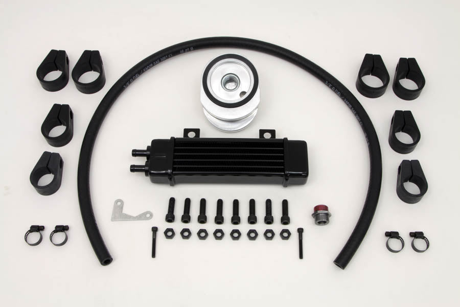Jagg Slim Line Oil Kit Cooler with Adapter