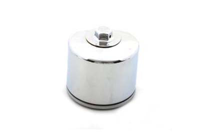 K&N Spin On Hex Oil Filter Chrome