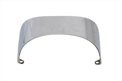 Chrome Tail Lamp Visor Smooth