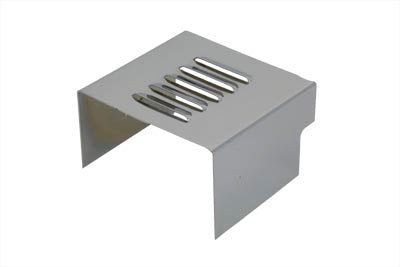 Chrome Louvered Battery Side Cover