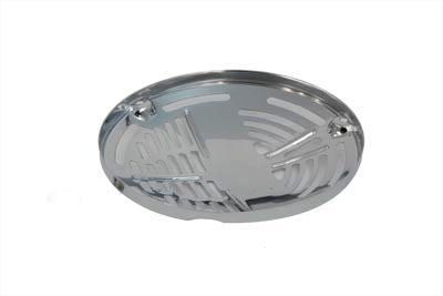 Horn Grill Plain Chrome