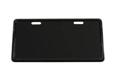 License Plate Frame Backing Plate Black