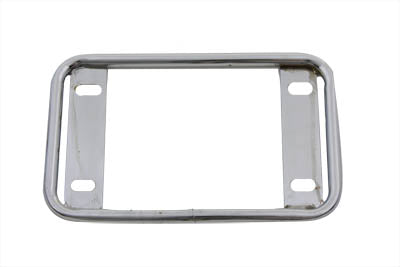 License Plate Frame Tubular Style Chrome