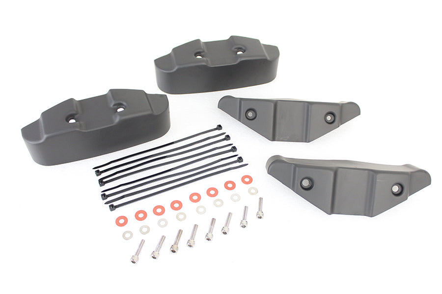 Rocker Box Dress Cover Set Matte Black