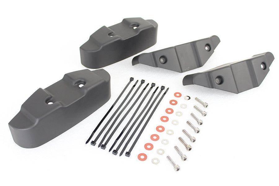 Rocker Box Dress Cover Set Matte Black