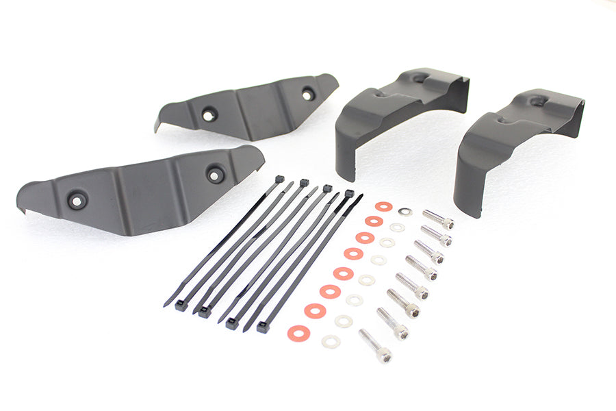 Rocker Box Dress Cover Set Matte Black