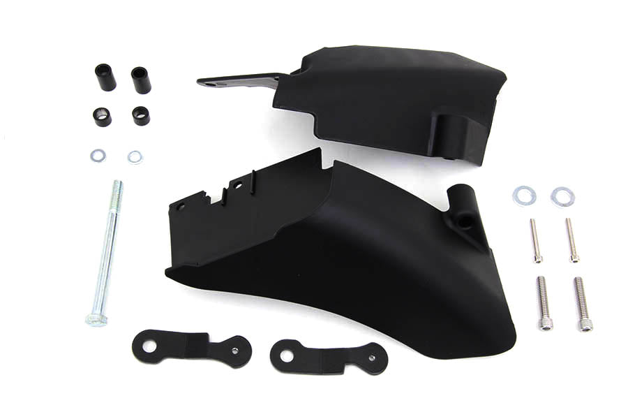 Dyna Mid Frame Air Deflector Set Black