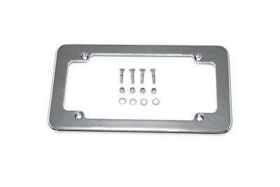 License Plate Frame Chrome
