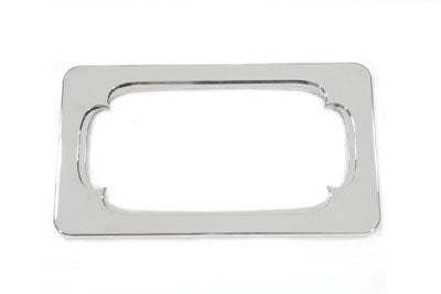 License Plate Frame Thorn Style Chrome Billet