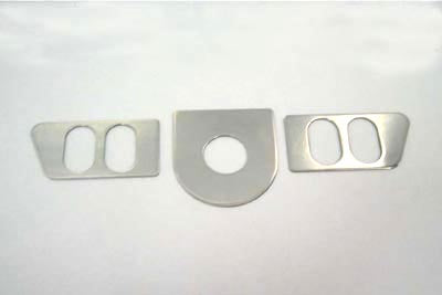 Ignition Switch Cover Set Chrome