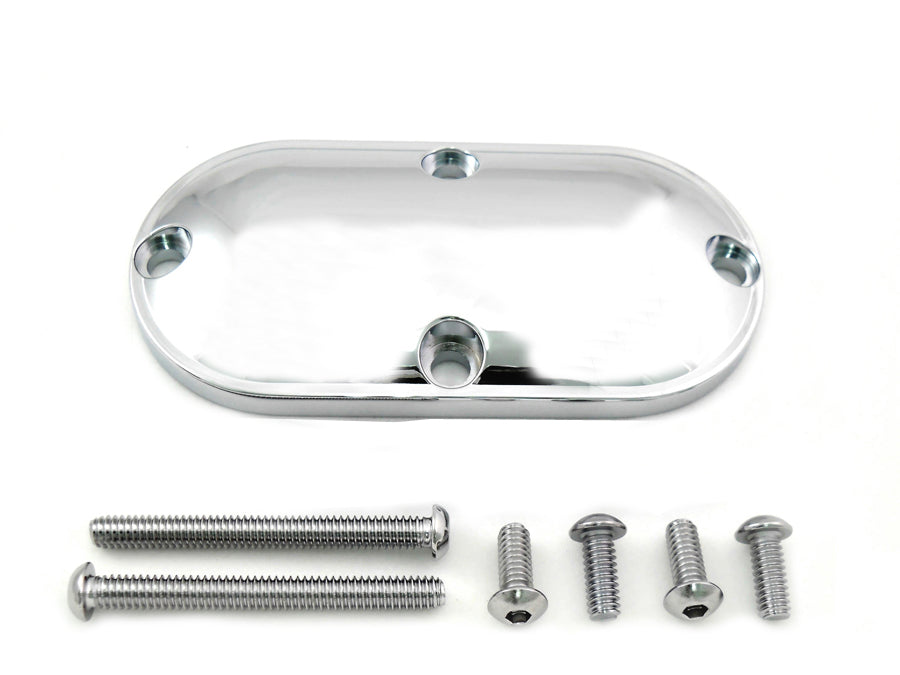 Chrome Smooth Inspection Cover