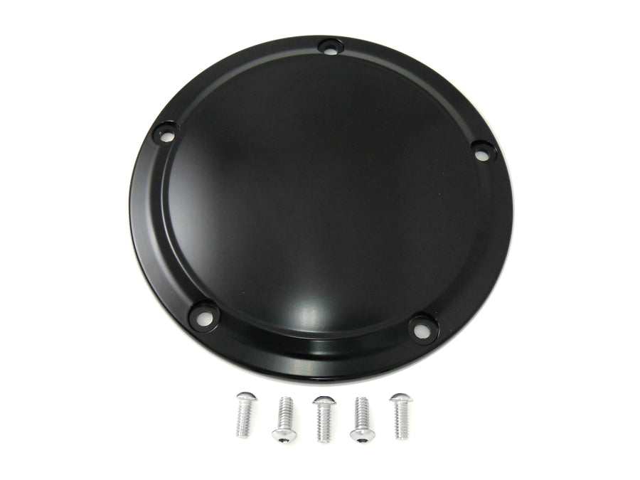 Black 5-Hole Smooth Derby Cover