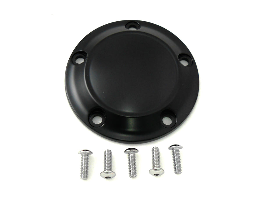 Black 5-Hole Smooth Ignition System Cover