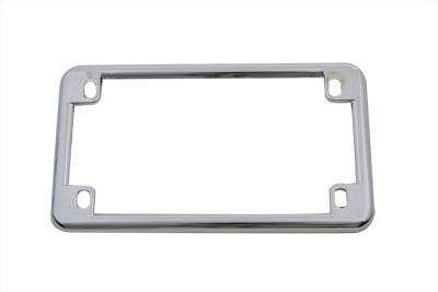License Plate Frame Chrome