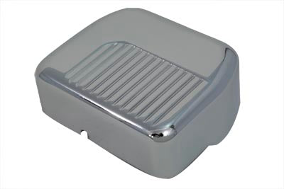 Chrome Finned Panhead Style Coil Cover