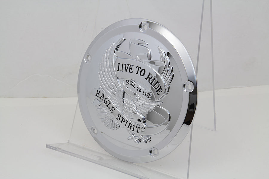 Eagle Spirit Derby Cover Chrome