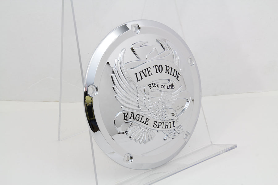 Eagle Spirit Derby Cover Chrome
