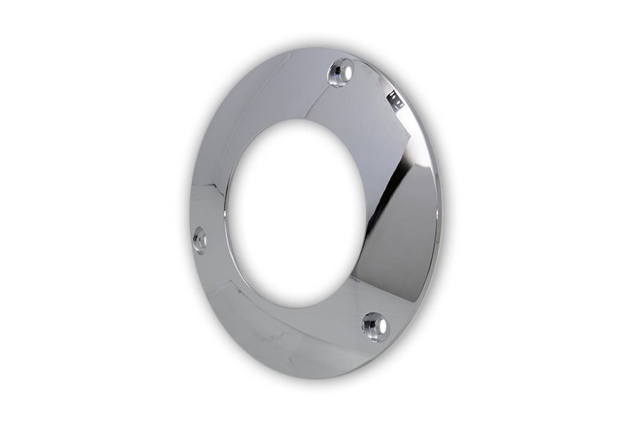 Chrome 3-Hole C-Thru Derby Cover