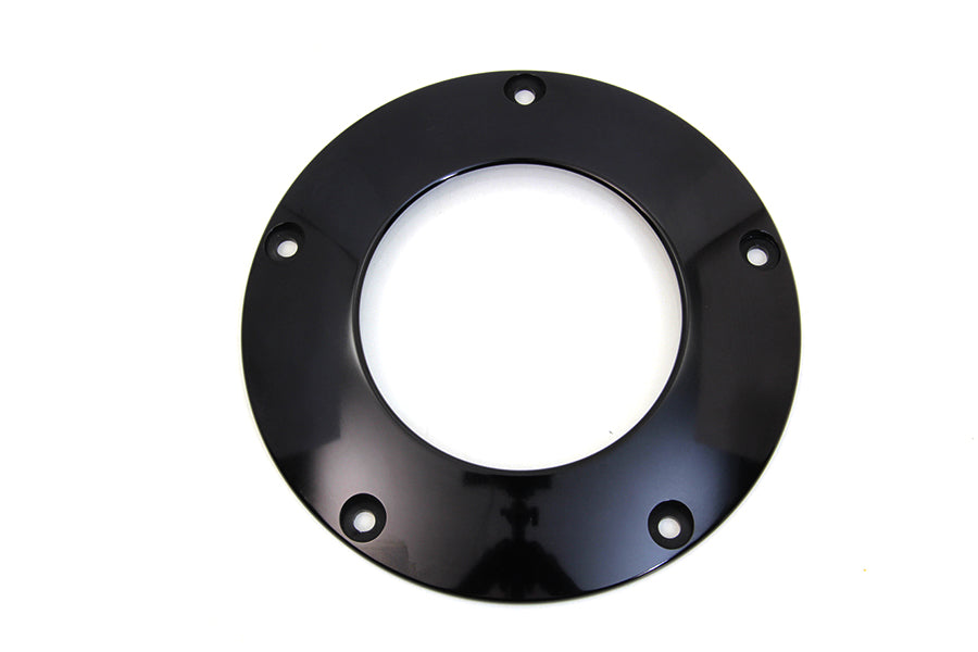 Black 5-Hole C-Thru Derby Cover