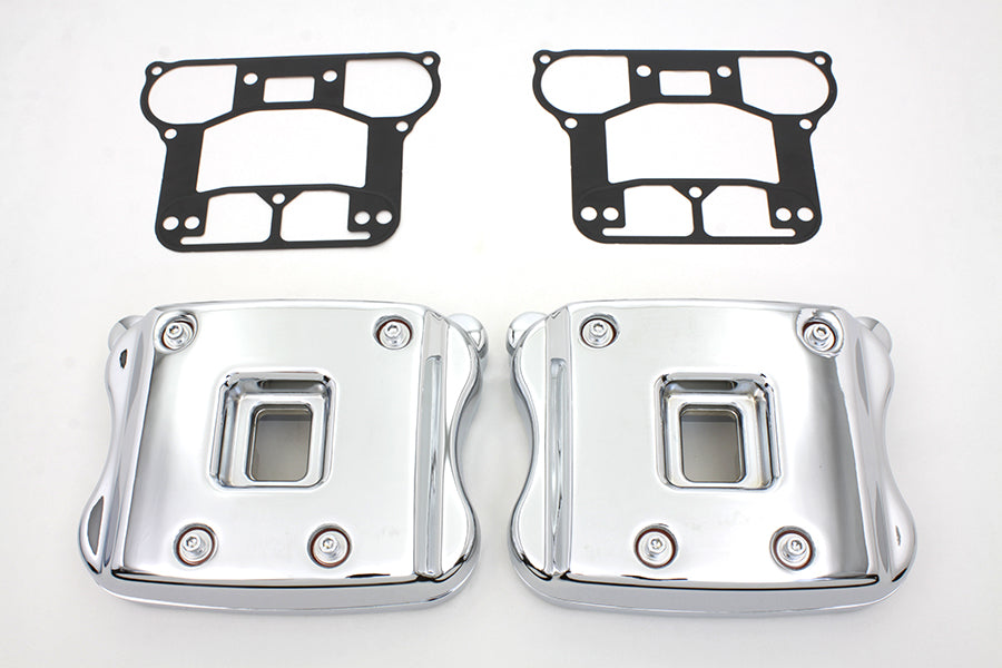 Rocker Box Cover Kit Chrome