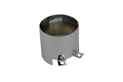 Chrome Starter Solenoid End Cover