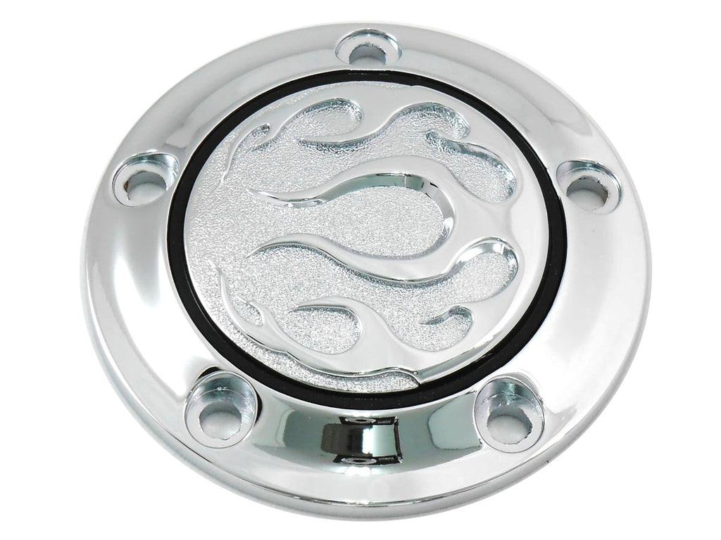 Chrome 5-Hole Flame Point Cover