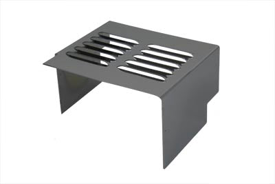 Chrome Louvered Battery Side Cover