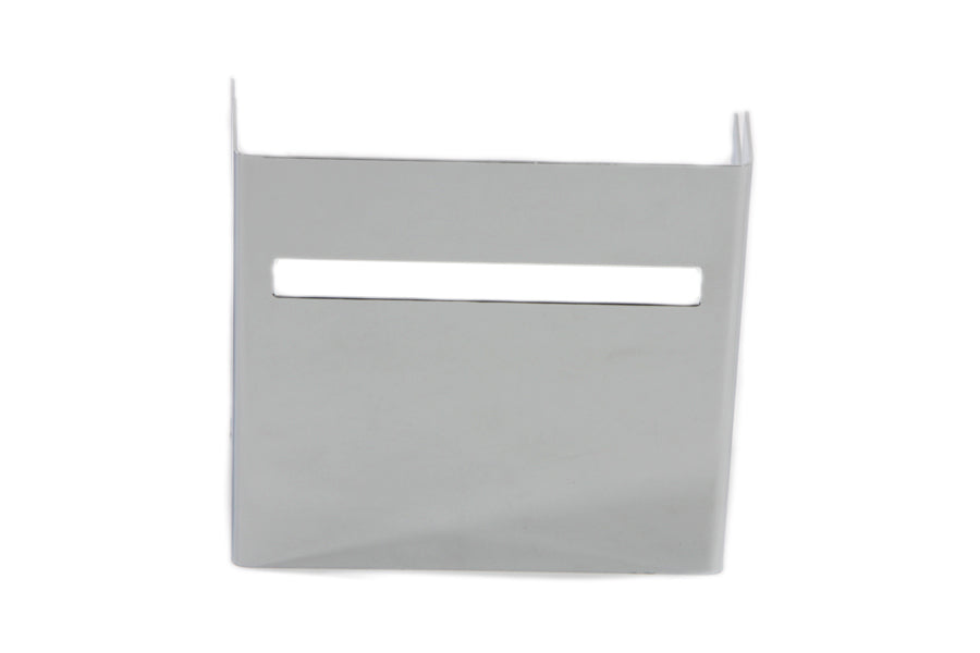 Chrome Battery Side Cover with Single Slot View Hole