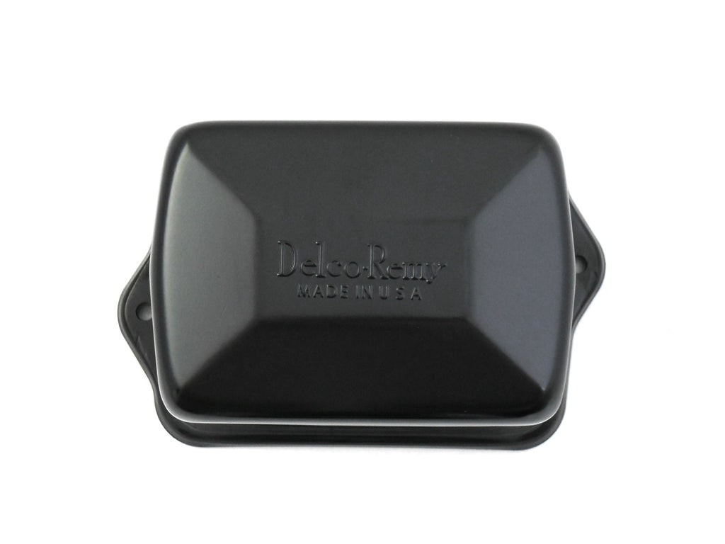 Black 12 Volt Delco Remy Regulator Cover