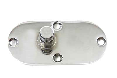 Oval Inspection Chrome Left Side