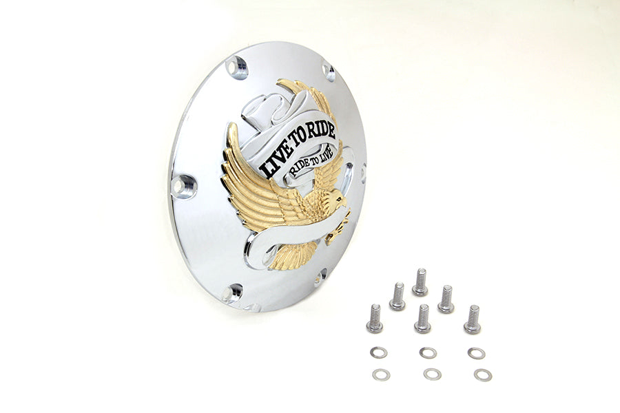 Eagle Spirit Derby Cover Gold Inlay