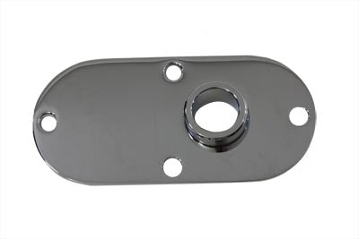 Oval Inspection Cover Chrome