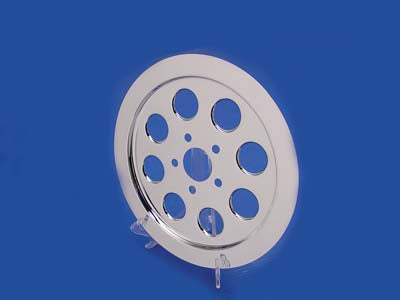 Inner Pulley Cover 70 Tooth Chrome