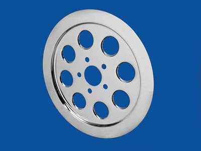Inner Pulley Cover 70 Tooth Chrome
