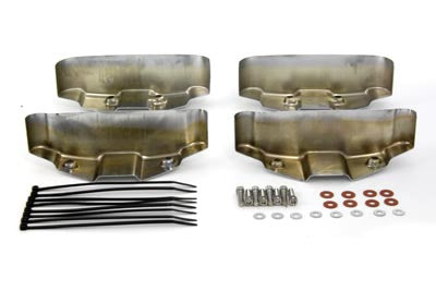 Rocker Box Dress Cover Set Chrome