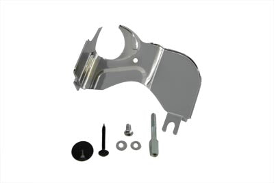 Oil Filler Spout Cover Chrome