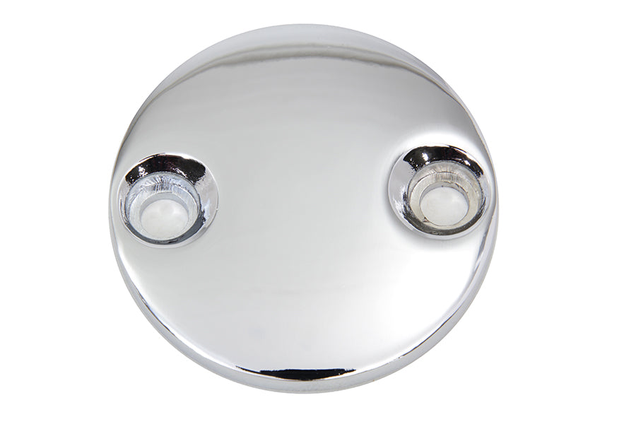 Chrome Primary Cover Clutch Adjuster Cap