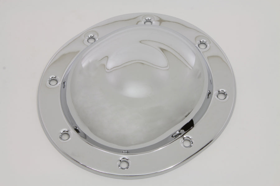 Steel Dimple Derby Cover Chrome