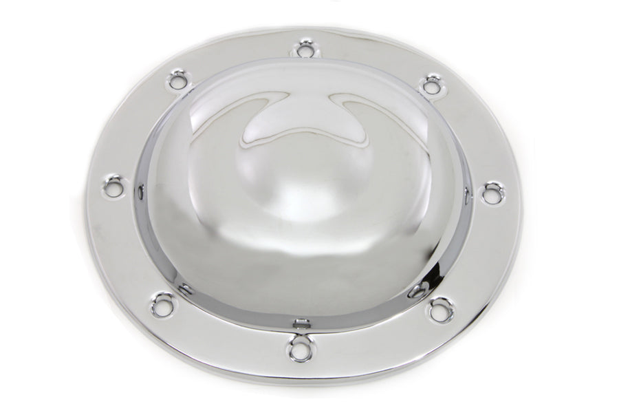 Steel Dimple Derby Cover Chrome
