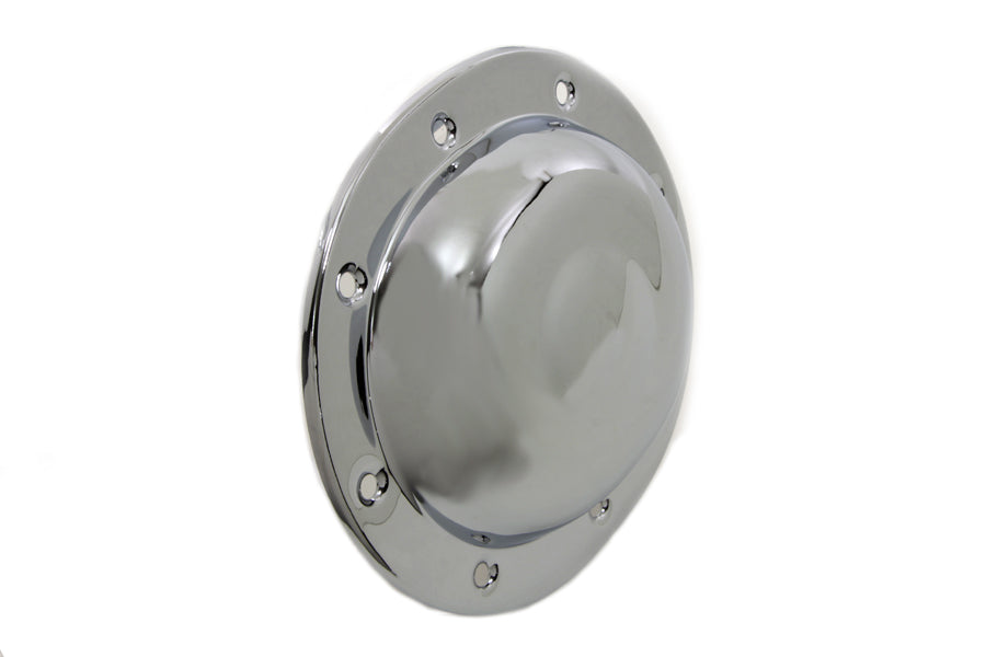 Steel Dimple Derby Cover Chrome