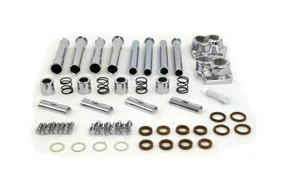 Pushrod Cover Set Chrome