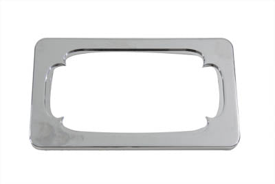 License Plate Frame Thorn Style Chrome Billet